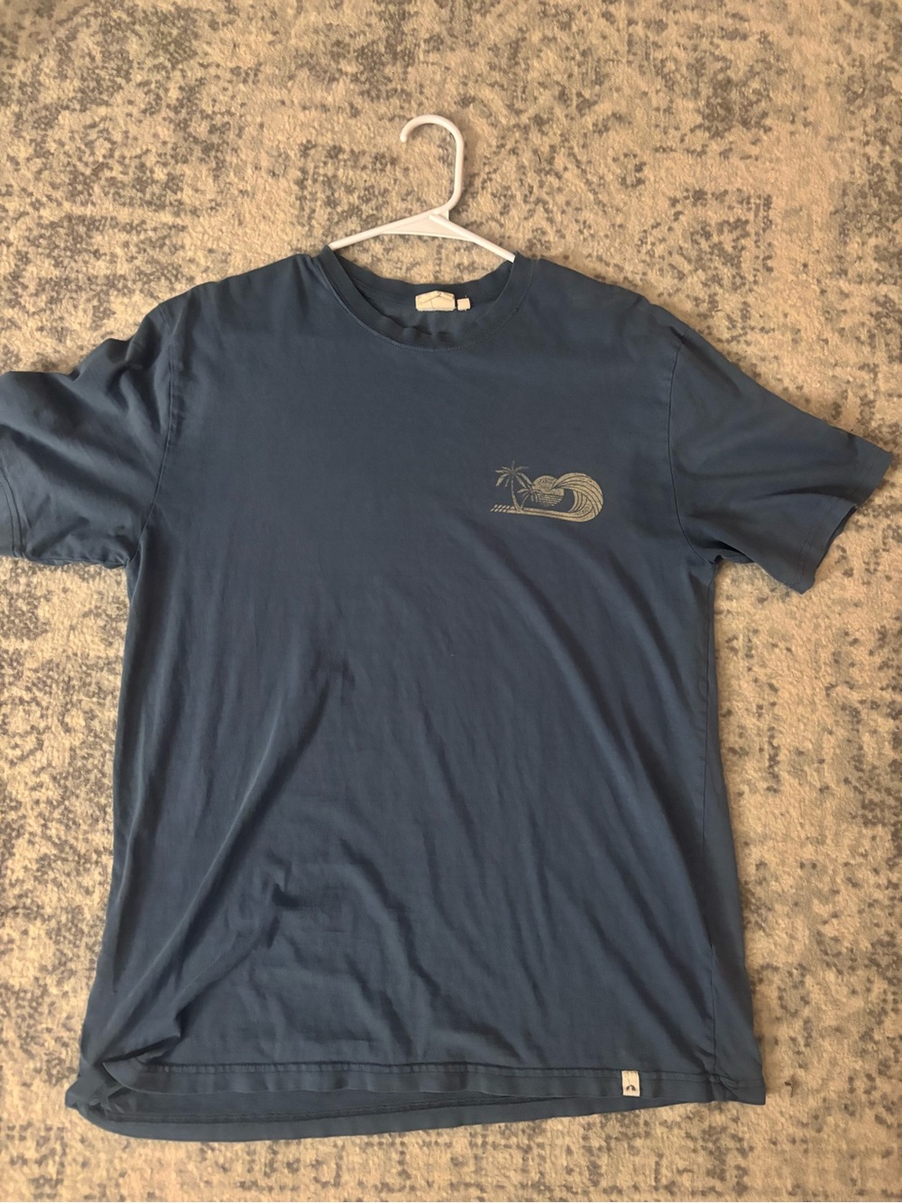 Men's Blue Graphic Tee